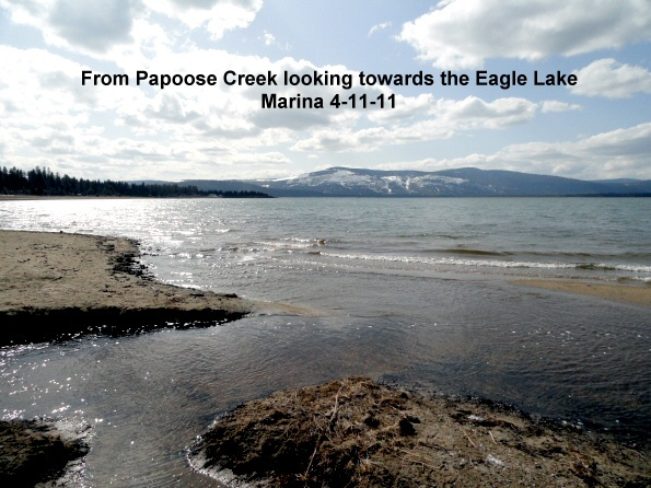 From-Papoose-Creek-looking-toward-Eagle-Lake-Marina-_amp_-Fox-Mountain-4-11-11