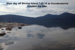 Slum-day-off-Shrimp-Island-as-thunderstorms-begin-to-threaten-the-lake-7-20-14