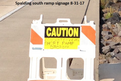 Spalding-south-ramp-signage-8-31-17