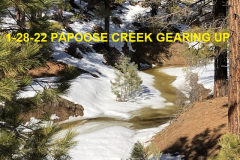 1-28-22-Papoose-Creek-draining-over-the-snow